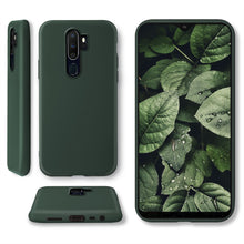 Load image into Gallery viewer, Moozy Minimalist Series Silicone Case for Oppo A9 2020, Midnight Green - Matte Finish Slim Soft TPU Cover