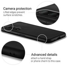 Load image into Gallery viewer, Moozy Minimalist Series Silicone Case for Huawei Nova 5T and Honor 20, Black - Matte Finish Slim Soft TPU Cover