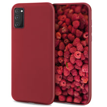 Load image into Gallery viewer, Moozy Lifestyle. Designed for Samsung A51 Case, Vintage Pink - Liquid Silicone Cover with Matte Finish and Soft Microfiber Lining