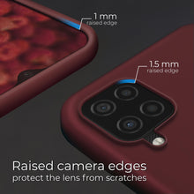 Charger l'image dans la galerie, Moozy Lifestyle. Designed for Samsung A12 Case, Vintage Pink - Liquid Silicone Lightweight Cover with Matte Finish