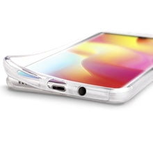 Ladda upp bild till gallerivisning, Moozy 360 Degree Case for Xiaomi Mi Note 10 Lite - Transparent Full body Slim Cover - Hard PC Back and Soft TPU Silicone Front