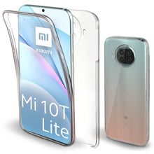 Load image into Gallery viewer, Moozy 360 Degree Case for Xiaomi Mi 10T Lite 5G - Transparent Full body Slim Cover - Hard PC Back and Soft TPU Silicone Front