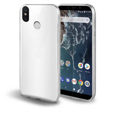 Ladda upp bild till gallerivisning, Moozy 360 Degree Case for Xiaomi Mi A2 - Transparent Full body Slim Cover - Hard PC Back and Soft TPU Silicone Front