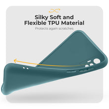 Ladda upp bild till gallerivisning, Moozy Minimalist Series Silicone Case for Xiaomi 12 Pro, Blue Grey - Matte Finish Lightweight Mobile Phone Case Slim Soft Protective TPU Cover with Matte Surface