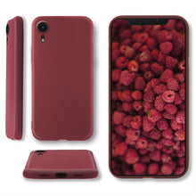 Carica l'immagine nel visualizzatore di Gallery, Moozy Lifestyle. Designed for iPhone XR Case, Vintage Pink - Liquid Silicone Cover with Matte Finish and Soft Microfiber Lining