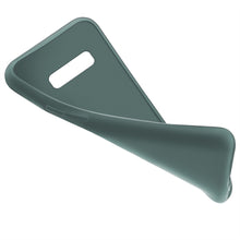 Load image into Gallery viewer, Moozy Minimalist Series Silicone Case for Samsung S10e, Blue Grey - Matte Finish Slim Soft TPU Cover