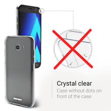 Carica l'immagine nel visualizzatore di Gallery, Moozy 360 Degree Case for Samsung A3 2017 - Full body Front and Back Slim Clear Transparent TPU Silicone Gel Cover