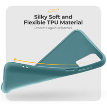 Load image into Gallery viewer, Moozy Minimalist Series Silicone Case for Samsung A53 5G, Blue Grey - Matte Finish Lightweight Mobile Phone Case Slim Soft Protective TPU Cover with Matte Surface