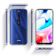 Ladda upp bild till gallerivisning, Moozy 360 Degree Case for Xiaomi Redmi 8 - Transparent Full body Slim Cover - Hard PC Back and Soft TPU Silicone Front