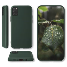 Load image into Gallery viewer, Moozy Lifestyle. Designed for Samsung A51 Case, Dark Green - Liquid Silicone Cover with Matte Finish and Soft Microfiber Lining