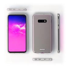Carica l'immagine nel visualizzatore di Gallery, Moozy 360 Degree Case for Samsung S10e, Galaxy S10e - Full body Front and Back Slim Clear Transparent TPU Silicone Gel Cover
