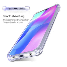 Lade das Bild in den Galerie-Viewer, Moozy Shock Proof Silicone Case for Xiaomi Mi Note 10 Lite - Transparent Crystal Clear Phone Case Soft TPU Cover