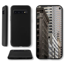 Load image into Gallery viewer, Moozy Lifestyle. Designed for Samsung S10 Case, Black - Liquid Silicone Cover with Matte Finish and Soft Microfiber Lining