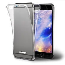 Load image into Gallery viewer, Moozy 360 Degree Case for iPhone 6s, iPhone 6 - Full body Front and Back Slim Clear Transparent TPU Silicone Gel Cover