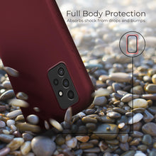 Load image into Gallery viewer, Moozy Lifestyle. Designed for Samsung A52, Samsung A52 5G Case, Vintage Pink - Liquid Silicone Lightweight Cover with Matte Finish