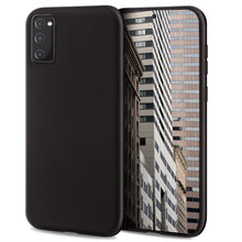 Load image into Gallery viewer, Moozy Lifestyle. Designed for Samsung S20 FE Case, Black - Liquid Silicone Cover with Matte Finish and Soft Microfiber Lining