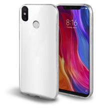 Cargar imagen en el visor de la galería, Moozy 360 Degree Case for Xiaomi Mi 8 - Transparent Full body Slim Cover - Hard PC Back and Soft TPU Silicone Front