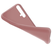 Ladda upp bild till gallerivisning, Moozy Minimalist Series Silicone Case for Huawei Nova 5T and Honor 20, Rose Beige - Matte Finish Slim Soft TPU Cover