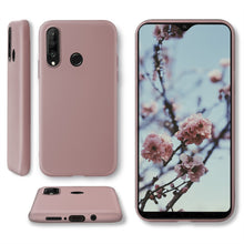 Lade das Bild in den Galerie-Viewer, Moozy Minimalist Series Silicone Case for Huawei P30 Lite, Rose Beige - Matte Finish Slim Soft TPU Cover