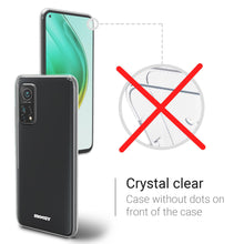 Ladda upp bild till gallerivisning, Moozy 360 Degree Case for Xiaomi Mi 10T 5G and Mi 10T Pro 5G - Full body Front and Back Slim Clear Transparent TPU Silicone Gel Cover