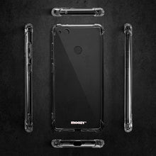 Ladda upp bild till gallerivisning, Moozy Shock Proof Silicone Case for Huawei P8 Lite 2017 - Transparent Crystal Clear Phone Case Soft TPU Cover