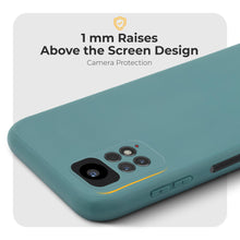 Load image into Gallery viewer, Moozy Minimalist Series Silicone Case for Xiaomi Redmi Note 11 Pro 5G and 4G, Blue Grey - Matte Finish Lightweight Mobile Phone Case Slim Soft Protective TPU Cover with Matte Surface