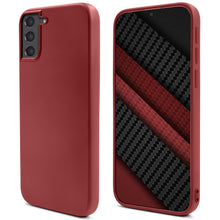 Ladda upp bild till gallerivisning, Moozy Lifestyle. Silicone Case for Samsung S21 FE, Vintage Pink - Liquid Silicone Lightweight Cover with Matte Finish and Soft Microfiber Lining, Premium Silicone Case