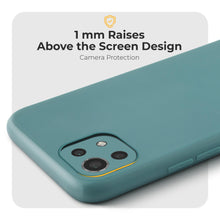 Load image into Gallery viewer, Moozy Minimalist Series Silicone Case for Xiaomi Mi 11 Lite 5G and 4G, Blue Grey - Matte Finish Lightweight Mobile Phone Case Slim Soft Protective