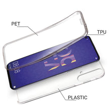 Ladda upp bild till gallerivisning, Moozy 360 Degree Case for Huawei Nova 5T, Huawei Honor 20 - Transparent Full body Slim Cover - Hard PC Back and Soft TPU Silicone Front