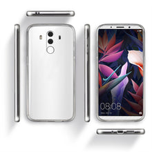 Ladda upp bild till gallerivisning, Moozy 360 Degree Case for Huawei Mate 10 Pro - Transparent Full body Slim Cover - Hard PC Back and Soft TPU Silicone Front