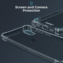 Ladda upp bild till gallerivisning, Moozy Shock Proof Silicone Case for Xiaomi Redmi S2 - Transparent Crystal Clear Phone Case Soft TPU Cover
