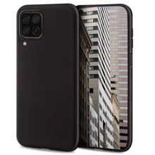 Ladda upp bild till gallerivisning, Moozy Lifestyle. Designed for Huawei P40 Lite Case, Black - Liquid Silicone Cover with Matte Finish and Soft Microfiber Lining