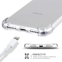 Ladda upp bild till gallerivisning, Moozy Shock Proof Silicone Case for Huawei P20 Pro - Transparent Crystal Clear Phone Case Soft TPU Cover