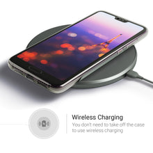 Ladda upp bild till gallerivisning, Moozy 360 Degree Case for Huawei P20 Pro - Full body Front and Back Slim Clear Transparent TPU Silicone Gel Cover