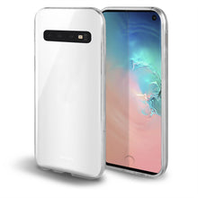 Ladda upp bild till gallerivisning, Moozy 360 Degree Case for Samsung S10 - Transparent Full body Slim Cover - Hard PC Back and Soft TPU Silicone Front