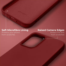 Carica l'immagine nel visualizzatore di Gallery, Moozy Lifestyle. Silicone Case for Xiaomi 11T and 11T Pro, Vintage Pink - Liquid Silicone Lightweight Cover with Matte Finish and Soft Microfiber Lining, Premium Silicone Case