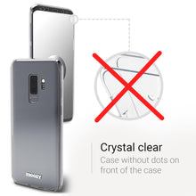 Ladda upp bild till gallerivisning, Moozy 360 Degree Case for Samsung S9 Plus - Full body Front and Back Slim Clear Transparent TPU Silicone Gel Cover