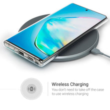 Carica l'immagine nel visualizzatore di Gallery, Moozy 360 Degree Case for Samsung Note 10 - Full body Front and Back Slim Clear Transparent TPU Silicone Gel Cover