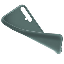 Ladda upp bild till gallerivisning, Moozy Minimalist Series Silicone Case for Huawei Nova 5T and Honor 20, Blue Grey - Matte Finish Slim Soft TPU Cover