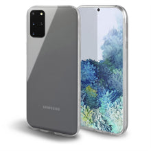 Carica l'immagine nel visualizzatore di Gallery, Moozy 360 Degree Case for Samsung S20 Plus - Transparent Full body Slim Cover - Hard PC Back and Soft TPU Silicone Front