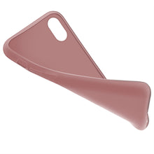 Afbeelding in Gallery-weergave laden, Moozy Minimalist Series Silicone Case for Huawei Y6 2019, Rose Beige - Matte Finish Slim Soft TPU Cover