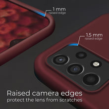 Load image into Gallery viewer, Moozy Lifestyle. Designed for Samsung A52, Samsung A52 5G Case, Vintage Pink - Liquid Silicone Lightweight Cover with Matte Finish