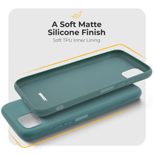 Load image into Gallery viewer, Moozy Minimalist Series Silicone Case for Samsung A22 5G, Blue Grey - Matte Finish Lightweight Mobile Phone Case Slim Soft Protective TPU Cover with Matte Surface