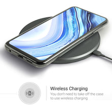 Lade das Bild in den Galerie-Viewer, Moozy 360 Degree Case for Xiaomi Redmi Note 9S, Xiaomi Redmi Note 9 Pro - Full body Front and Back Slim Clear Transparent TPU Silicone Gel Cover