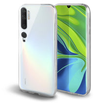 Carica l'immagine nel visualizzatore di Gallery, Moozy 360 Degree Case for Xiaomi Mi Note 10, Xiaomi Mi Note 10 Pro - Transparent Full body Cover - Hard PC Back and Soft TPU Silicone Front