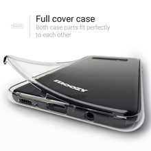 Carica l'immagine nel visualizzatore di Gallery, Moozy 360 Degree Case for Samsung S10 Plus - Full body Front and Back Slim Clear Transparent TPU Silicone Gel Cover