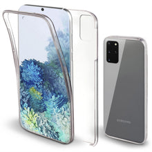 Carica l'immagine nel visualizzatore di Gallery, Moozy 360 Degree Case for Samsung S20 Plus - Transparent Full body Slim Cover - Hard PC Back and Soft TPU Silicone Front