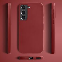 Ladda upp bild till gallerivisning, Moozy Lifestyle. Silicone Case for Samsung S21 FE, Vintage Pink - Liquid Silicone Lightweight Cover with Matte Finish and Soft Microfiber Lining, Premium Silicone Case