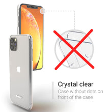 Ladda upp bild till gallerivisning, Moozy 360 Degree Case for iPhone 11 Pro Max - Full body Front and Back Slim Clear Transparent TPU Silicone Gel Cover