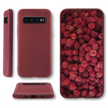 Load image into Gallery viewer, Moozy Lifestyle. Designed for Samsung S10 Case, Vintage Pink - Liquid Silicone Cover with Matte Finish and Soft Microfiber Lining